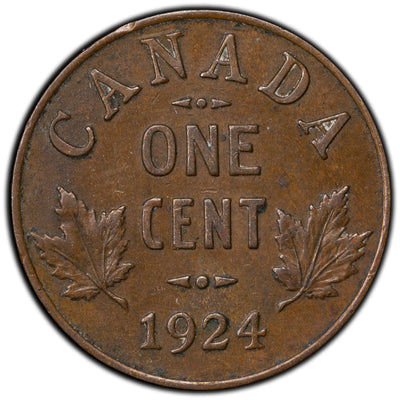 SOLD Canada 1924 1 Small Cent Coin