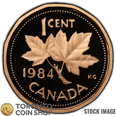 Canada 1984 1 Cent Coin - Proof Strike