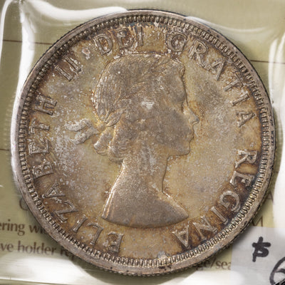 SOLD Canada 1954 $1 Silver Dollar Coin - ICCS MS-63