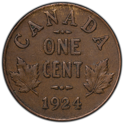 SOLD Canada 1924 1 Small Cent Coin