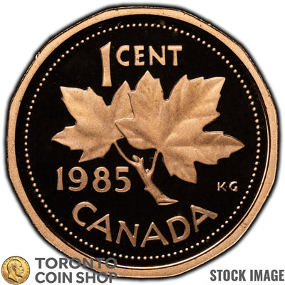 Canada 1985 1 Cent Coin - Proof Strike