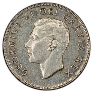 SOLD Canada 1952 WL $1 Silver Dollar Coin - King George VI