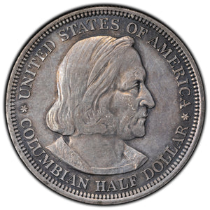SOLD United States 1892 Columbian Exposition 50 Cents Half Dollar Silver Coin