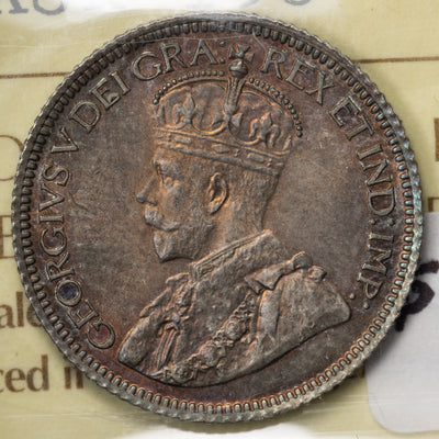 SOLD Canada 1935 10 Ten Cents Silver Coin - ICCS MS-64