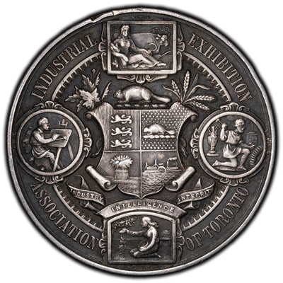 SOLD Canada Toronto Industrial Exposition Medal Leroux #1466 - Damage