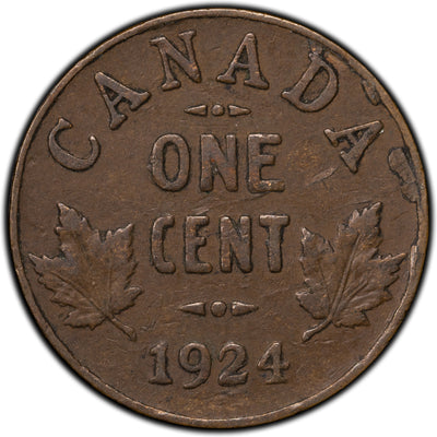 SOLD Canada 1924 1 Small Cent Coin