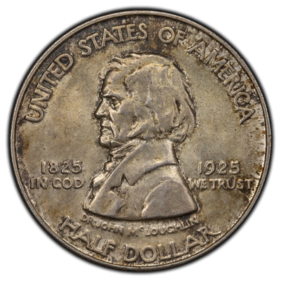 SOLD United States 1925 Fort Vancouver 50 Cents Half Dollar Commemorative Silver Coin