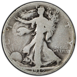 SOLD United States 1919-D 50 Cents Walking Liberty Half Dollar Silver Coin