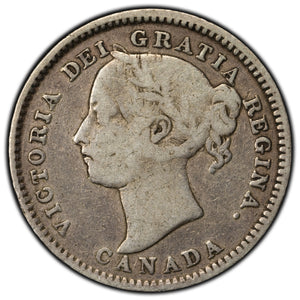 SOLD Canada 1888 10 Cents Dime Silver Coin