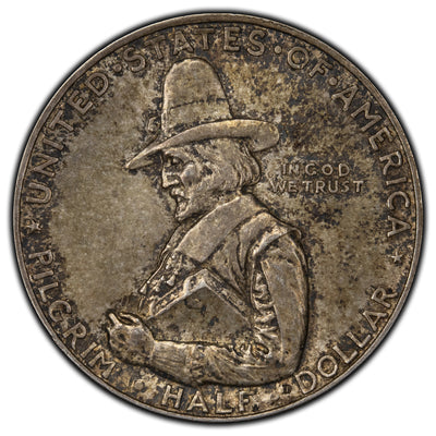 SOLD United States 1920 Pilgrim 50 Cents Half Dollar Commemorative Silver Coin
