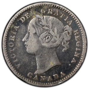 SOLD Canada 1901 10 Cents Dime Silver Coin
