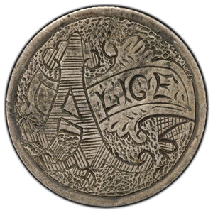 SOLD Canada Victorian 10 Cents Silver Coin Love Token - "ALIGE"