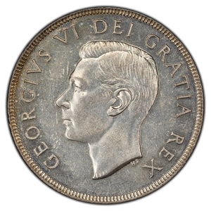 SOLD Canada 1952 NWL $1 Silver Dollar Coin - King George VI