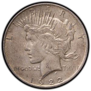 SOLD United States 1922-D $1 Peace Silver Dollar Coin - VAM 3A