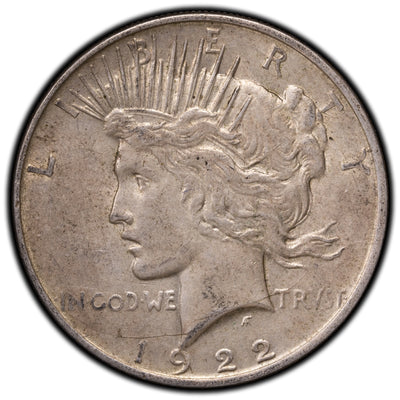SOLD United States 1922-D $1 Peace Silver Dollar Coin - VAM 3A