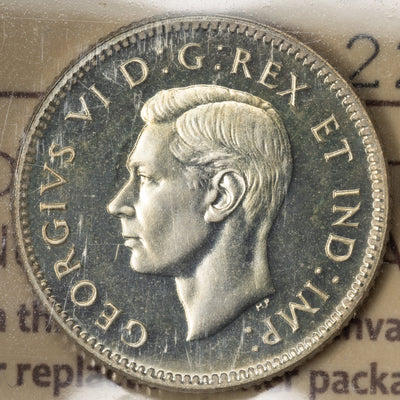 SOLD Canada 1946 10 Cents Dime Silver Coin - ICCS Specimen SP-66