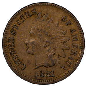 SOLD United States 1881 1 Cent Indian Head Penny Coin