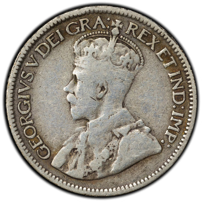 SOLD Canada 1913 Broad Leaves 10 Cents Dime Silver Coin