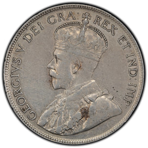 SOLD Canada 1917 50 Cents Half Dollar Silver Coin