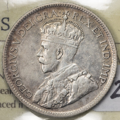 SOLD Canada 1936 Dot 25 Cents Quarter Silver Coin - ICCS VF-20