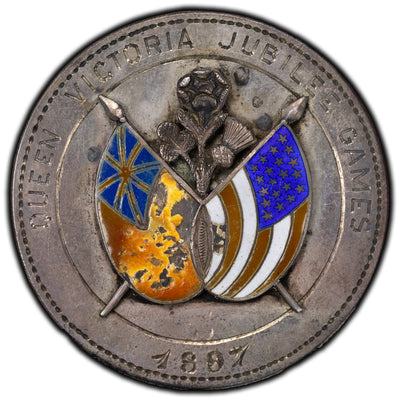 Great Britain 1887 Queen Victoria Jubilee Games Medallion