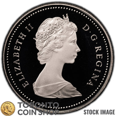 Canada 1983 50 Cents Nickel Coin - Proof Strike