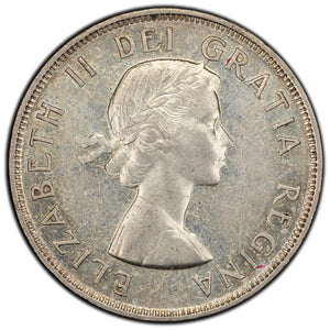 SOLD Canada 1954 $1 Silver Dollar Coin - Queen Elizabeth II