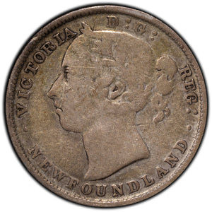 SOLD Newfoundland 1882-H 20 Cents Silver Coin