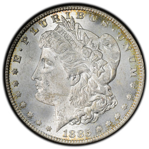 SOLD United States 1885 $1 Morgan Silver Dollar Coin