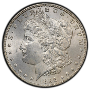 SOLD United States 1896 $1 Morgan Silver Dollar Coin