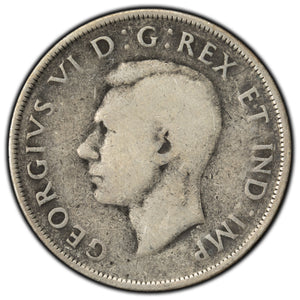 SOLD Canada 1947 Blunt 7 $1 Silver Dollar Coin - Pocket Piece