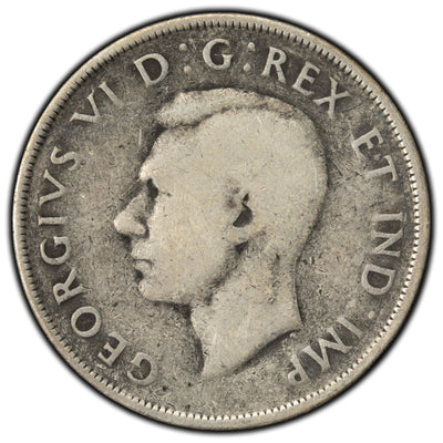 SOLD Canada 1947 Blunt 7 $1 Silver Dollar Coin - Pocket Piece