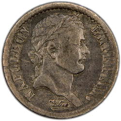 France 1808 W 1/2 Franc Silver Coin