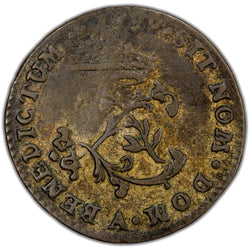French Colonies 1739-A Paris Mint Sou Marque Coin