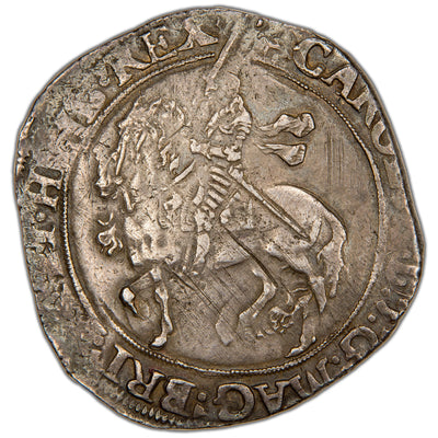 Great Britain 1640-1641 Charles I 30d Half Crown Hammered Silver Coin SCBC 2779 15.07g