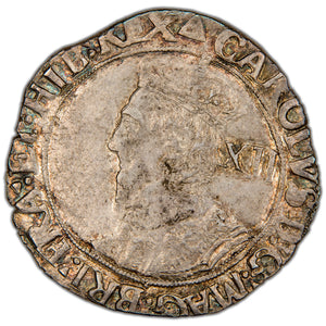Great Britain c.1641-1643 Charles I 12d Shilling Hammered Silver Coin SCBC 2796 6.12g