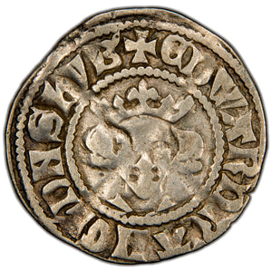 Great Britain c.1303-1310 Edward I 1d One Penny Hammered Silver Coin SCBC 1414 1.25g