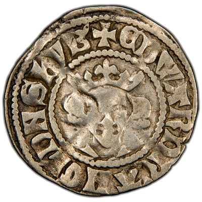Great Britain c.1303-1310 Edward I 1d One Penny Hammered Silver Coin SCBC 1414 1.25g