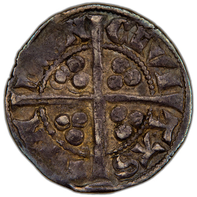 Great Britain c.1301-1310 Edward I 1d One Penny Hammered Silver Coin SCBC 1409 1.29g