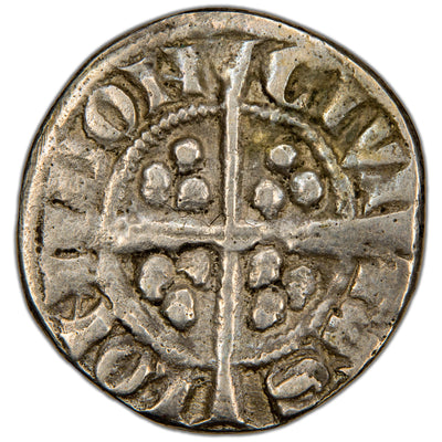 Great Britain c.1282-1289 Edward I 1d One Penny Hammered Silver Coin SCBC 1394 2.04g