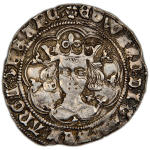 Great Britain c.1461-1470 Edward IV 4d Groat Silver Coin Rose Mint Mark SCBC 1974 3.92g