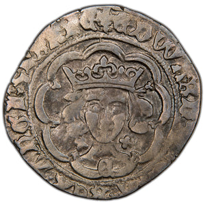 Great Britain c.1461-1470 Edward IV 4d Groat Silver Coin Lis Mint Mark SCBC 2012 3.92g