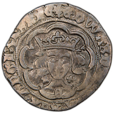 Great Britain c.1461-1470 Edward IV 4d Groat Silver Coin Lis Mint Mark SCBC 2012 3.92g