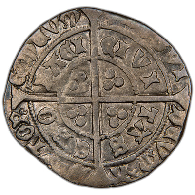 Great Britain c.1461-1470 Edward IV 4d Groat Silver Coin Lis Mint Mark SCBC 2012 3.92g