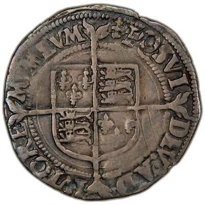 Great Britain c.1560-1561 Elizabeth 4d Groat Hammered Silver Coin SCBC 2556 1.94g