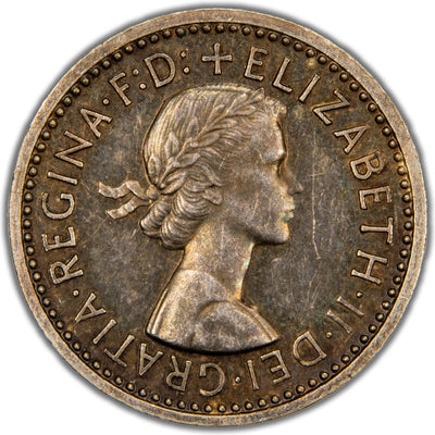 Great Britain 1954 Maundy 3d Threepence Silver Coin SCBC 4133