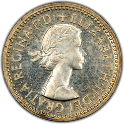 Great Britain 1959 Maundy 3d Three Pence Silver Coin SCBC 4133