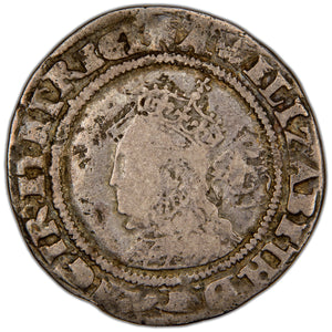 Great Britain 1568 Elizabeth 6d Sixpence Hammered Silver Coin SCBC 2559 2.92g