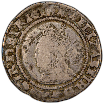 Great Britain 1568 Elizabeth 6d Sixpence Hammered Silver Coin SCBC 2559 2.92g