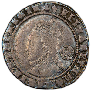 Great Britain 1574 Elizabeth 6d Sixpence Hammered Silver Coin SCBC 2563 2.84g